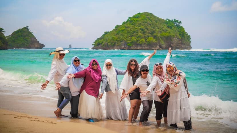 Bromo Pantai 3 Warna